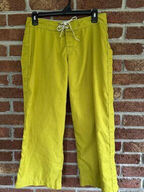 water girl cropped pants / wide leg * capris * size 10 *